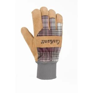 Carhartt Women's Duck/Synthetic Suede Knit Cuff Gloves